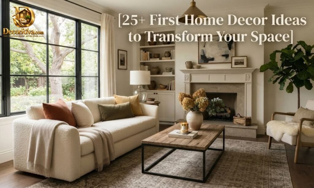 25+ First Home Decor Ideas to Transform Your Space