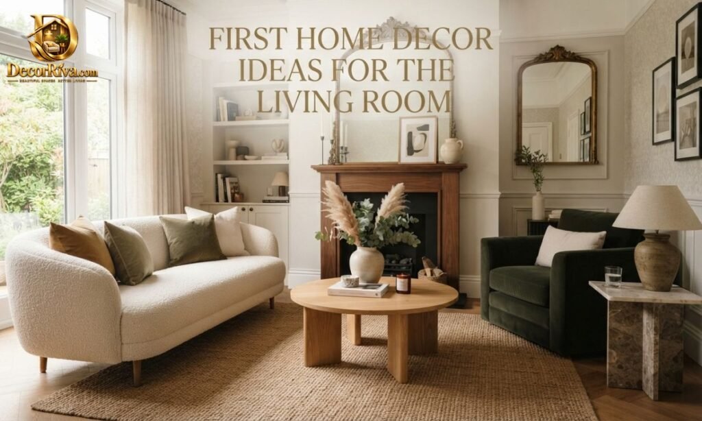 First Home Decor Ideas for the Living Room