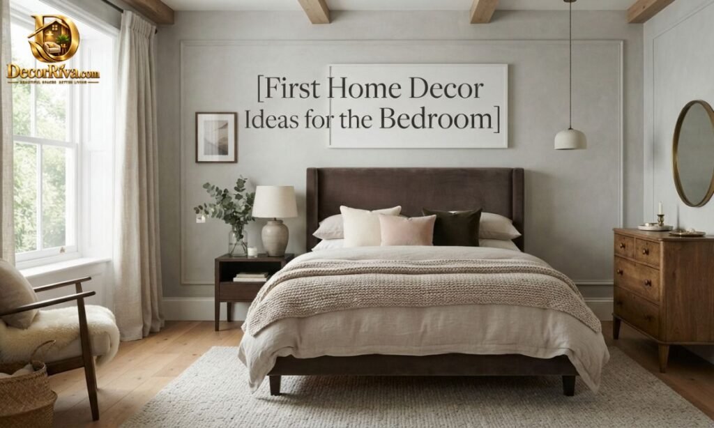 First Home Decor Ideas for the Bedroom