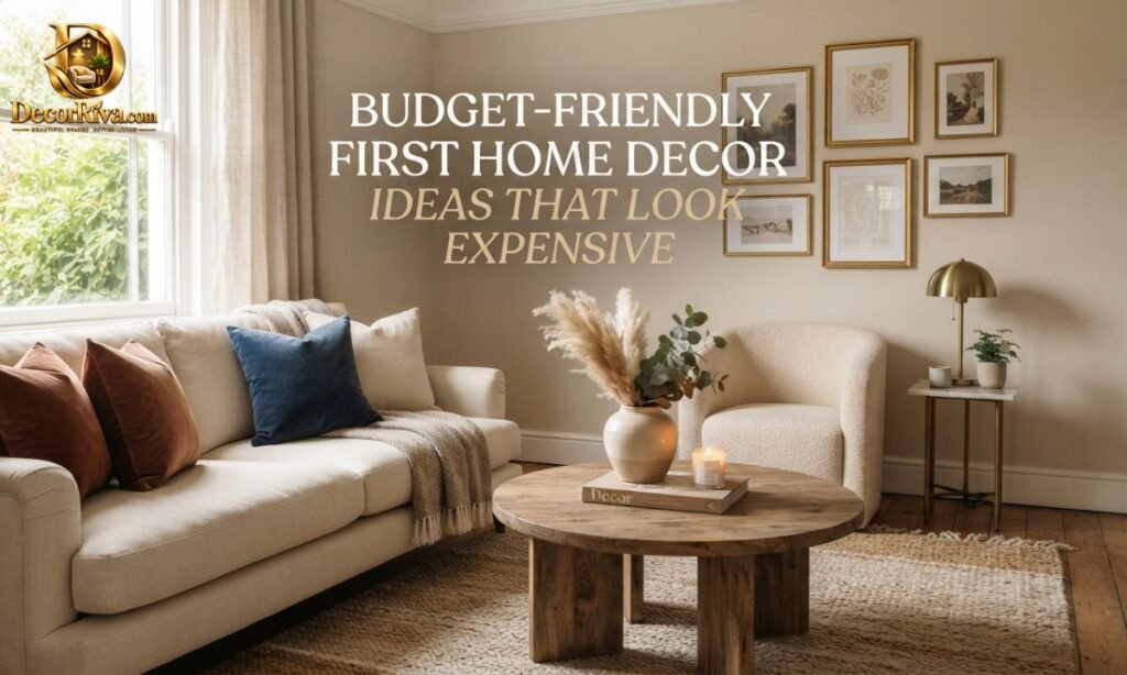 Budget-Friendly First Home Decor Ideas That Look Expensive