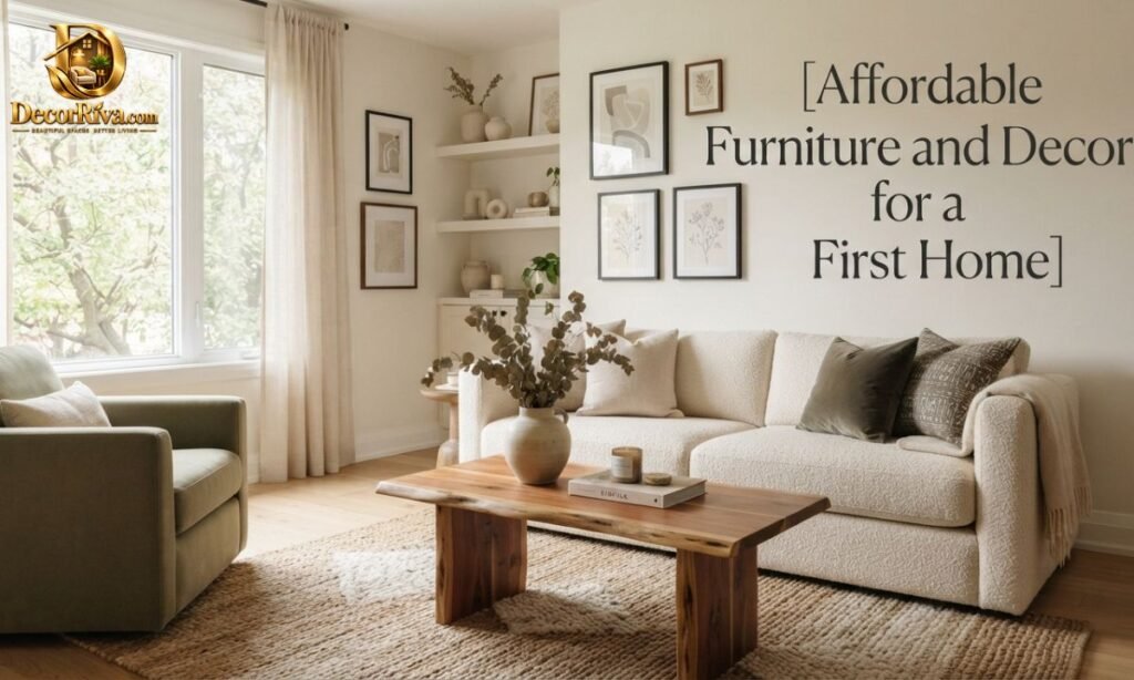 Affordable Furniture and Decor for a First Home