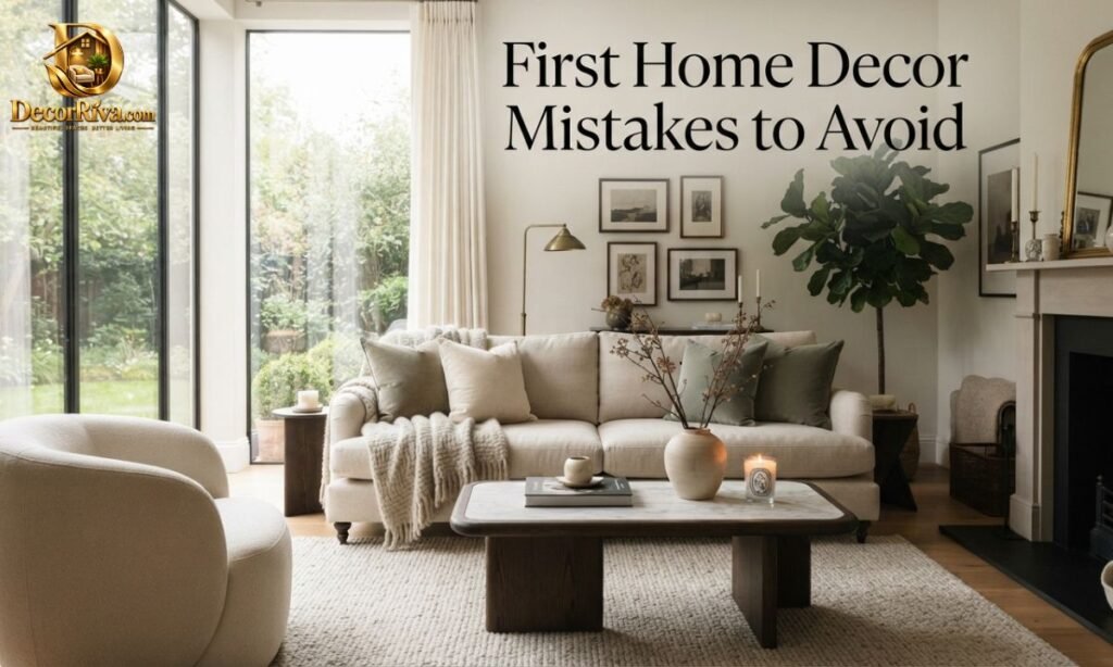 First Home Decor Mistakes to Avoid