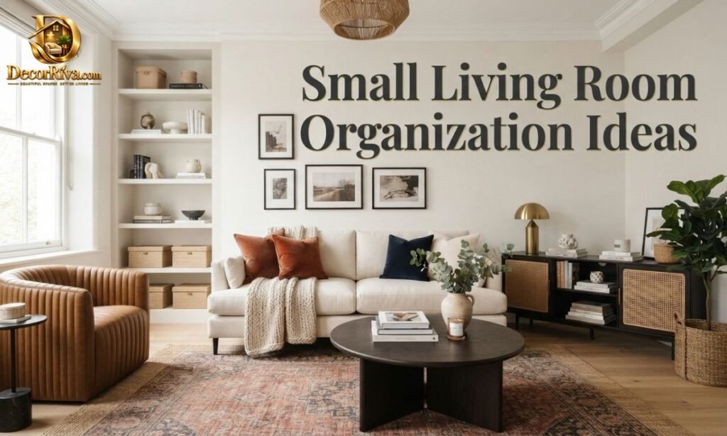Small Living Room Organization Ideas