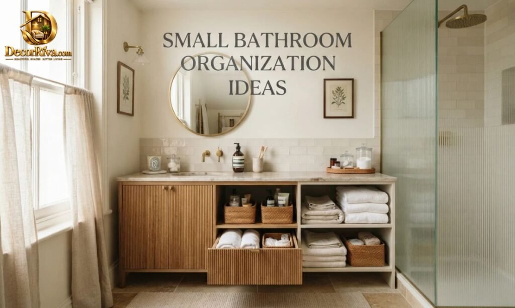 Small Bathroom Organization Ideas