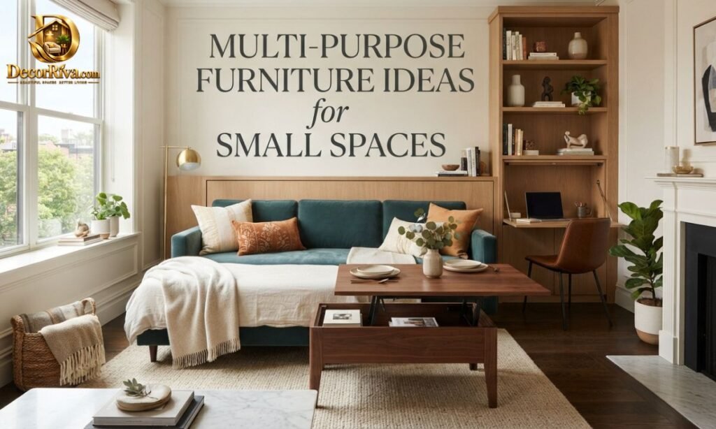 Multi-Purpose Furniture Ideas for Small Spaces