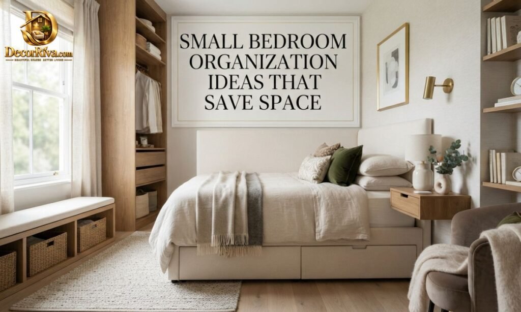 Small Bedroom Organization Ideas That Save Space