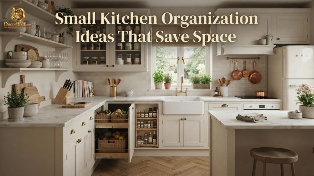 Small Kitchen Organization Ideas That Save Space