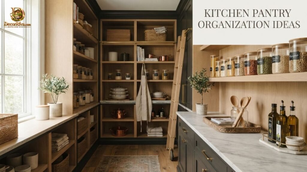 Kitchen Pantry Organization Ideas