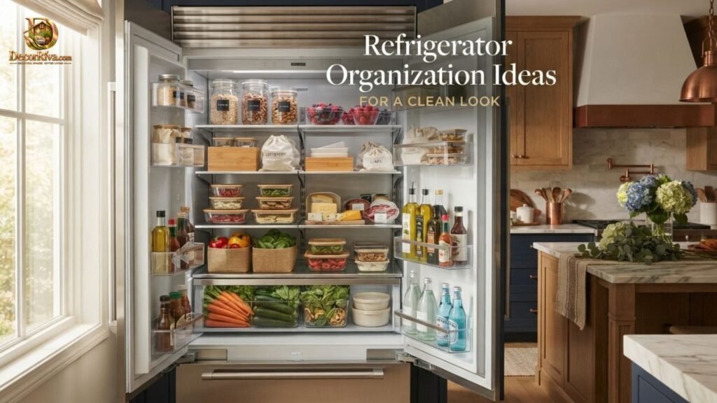 Refrigerator Organization Ideas for a Clean Look