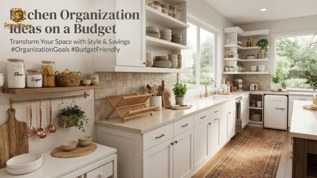 Kitchen Organization Ideas on a Budget