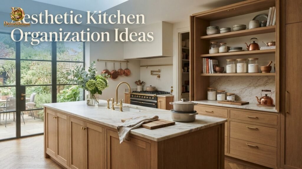 Aesthetic Kitchen Organization Ideas