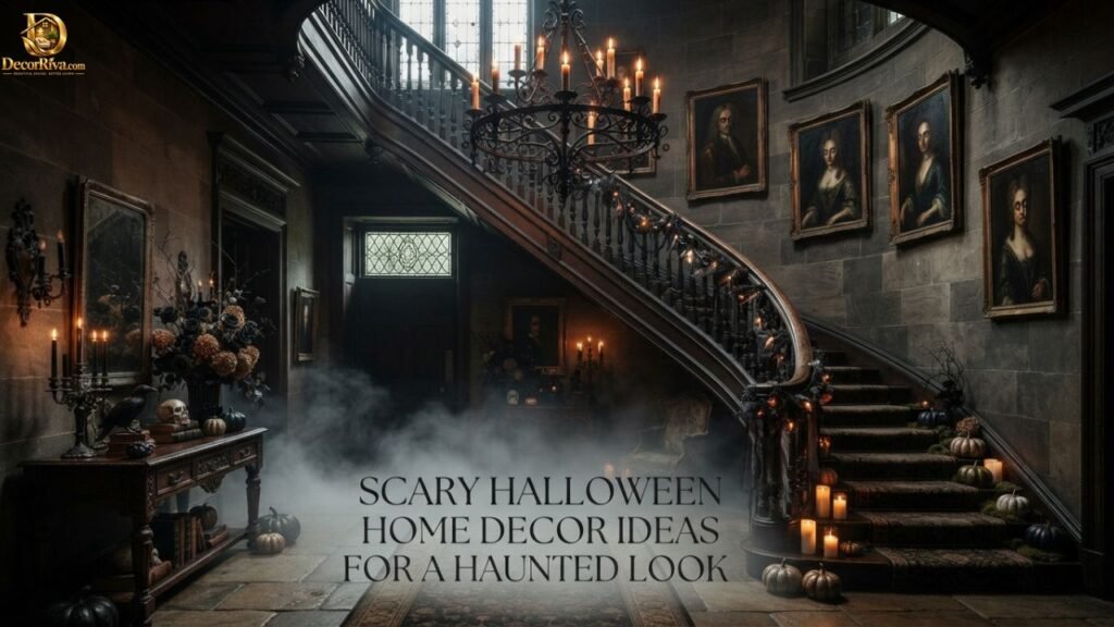 Scary Halloween Home Decor Ideas for a Haunted Look