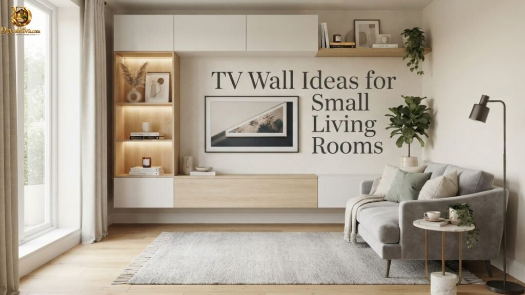 TV Wall Ideas for Small Living Rooms