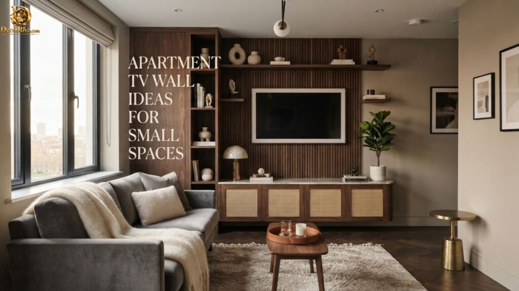 Apartment TV Wall Ideas for Small Spaces