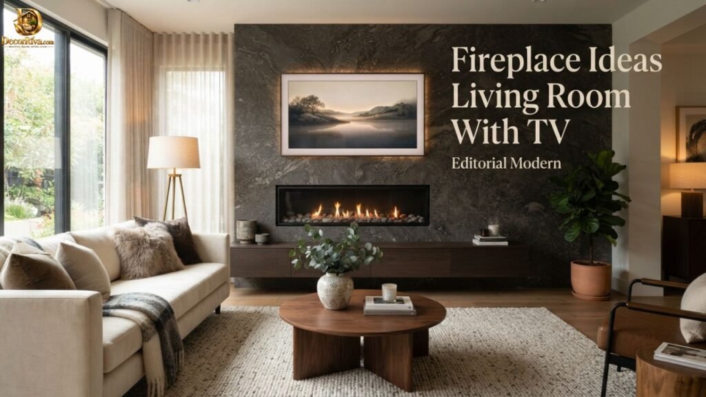 Fireplace Ideas Living Room With TV