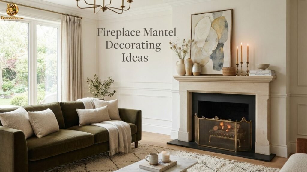 Fireplace Mantel Decorating Ideas