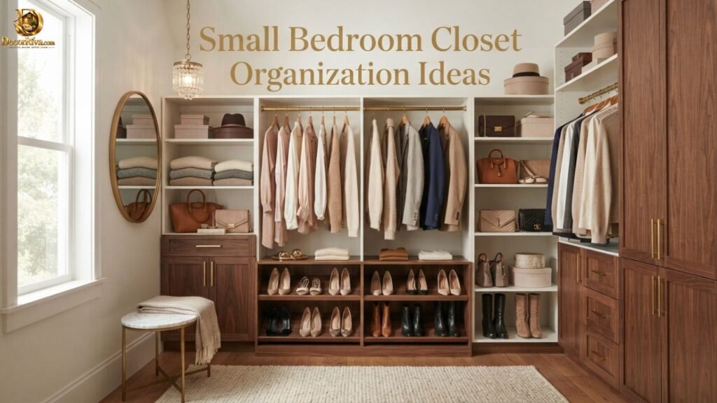 Small Bedroom Closet Organization Ideas