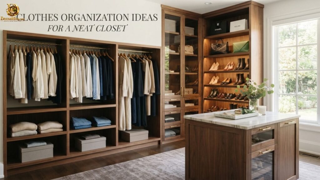 Clothes Organization Ideas for a Neat Closet