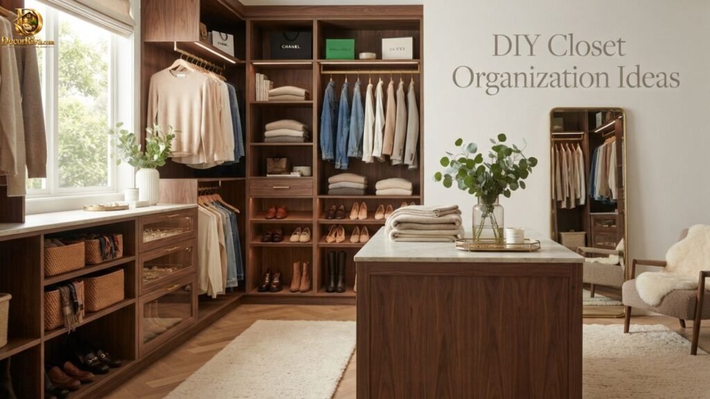 DIY Closet Organization Ideas