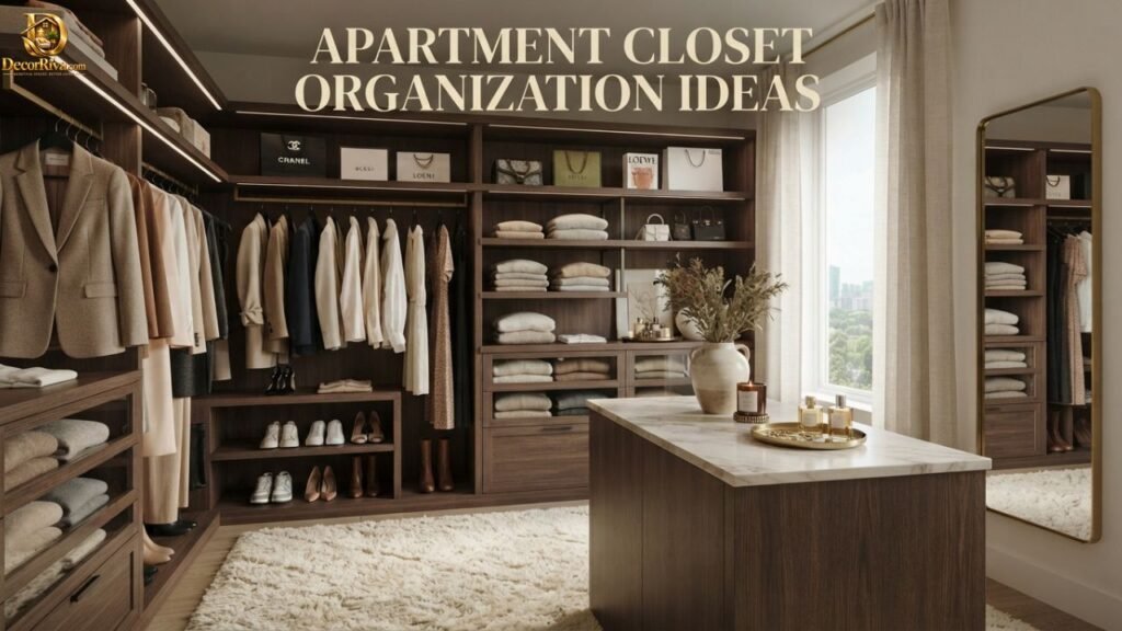 Apartment Closet Organization Ideas