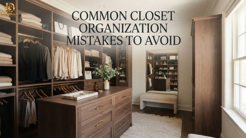 Common Closet Organization Mistakes to Avoid