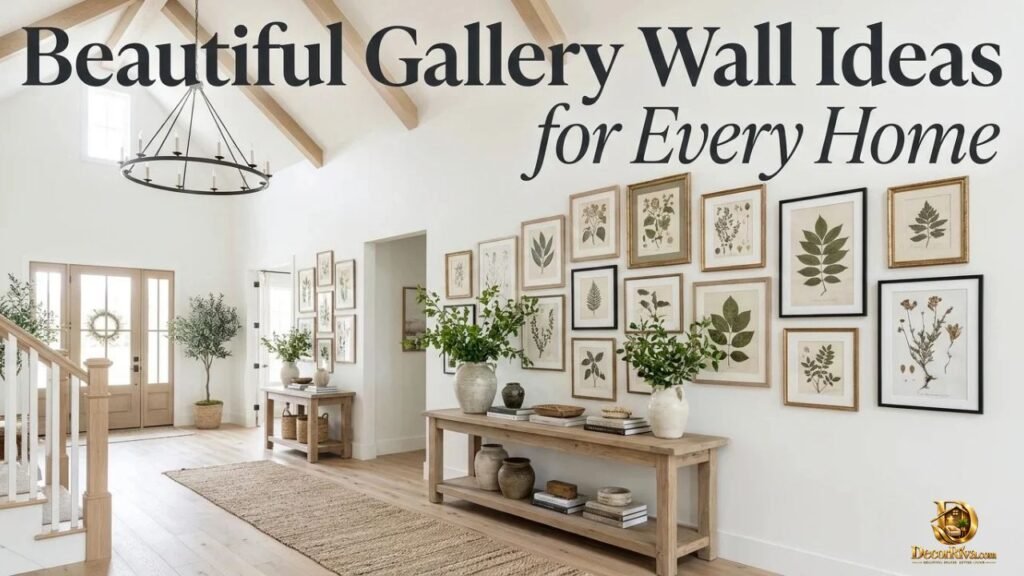 Beautiful Gallery Wall Ideas for Every Home