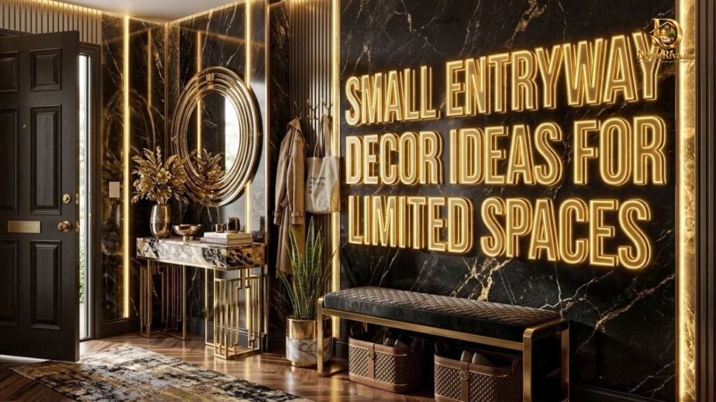 Small Entryway Decor Ideas for Limited Spaces