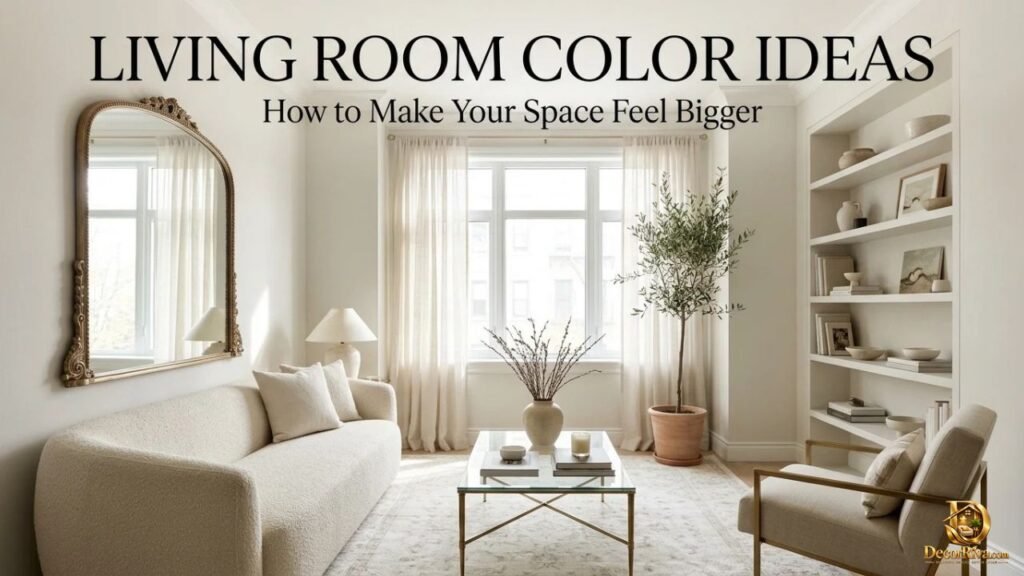 Small Living Room Color Ideas That Make the Space Feel Bigger