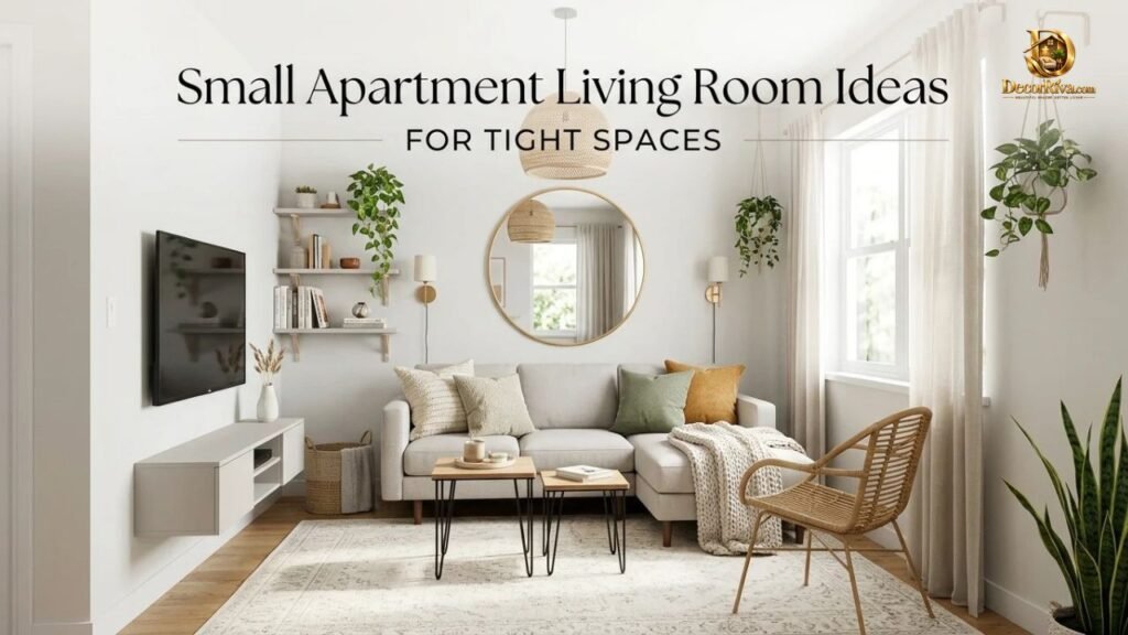 Small Apartment Living Room Ideas for Tight Spaces
