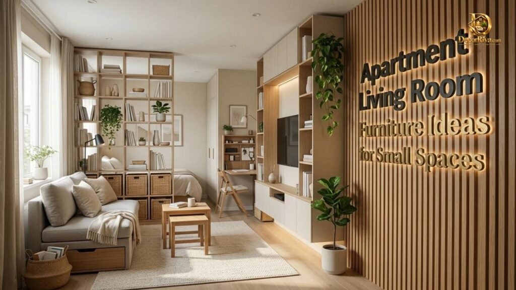 Apartment Living Room Furniture Ideas for Small Spaces