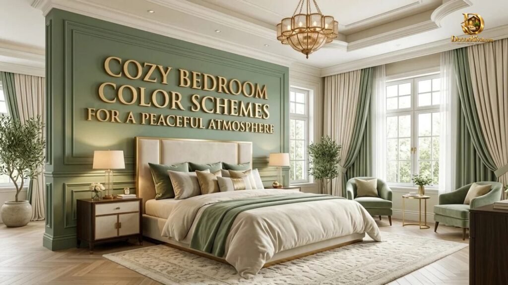 Cozy Bedroom Color Schemes for a Peaceful Atmosphere