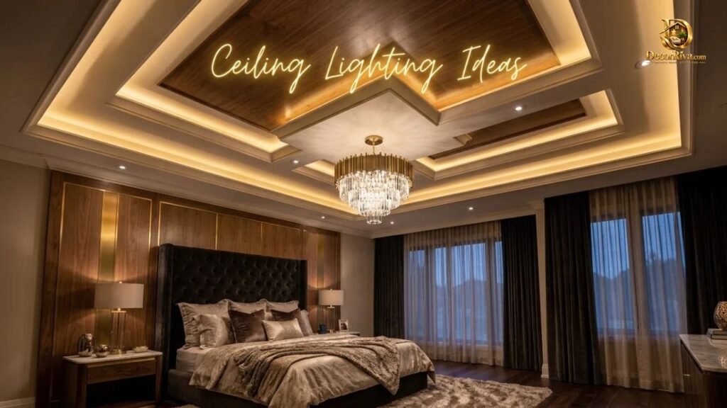 Bedroom Ceiling Lighting Ideas for Different Room Styles