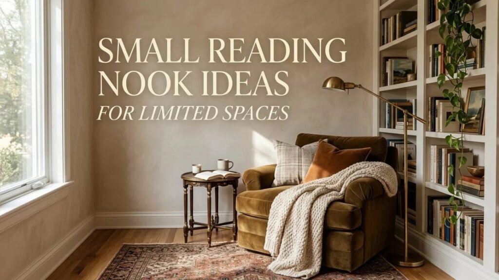Small Reading Nook Ideas for Limited Spaces
