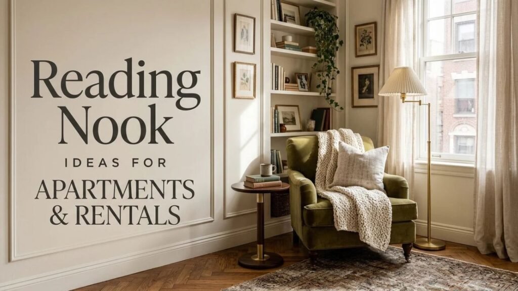 Reading Nook Ideas for Apartments and Rentals