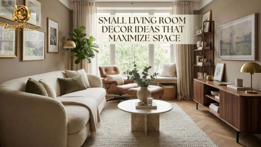 Small Living Room Decor Ideas That Maximize Space