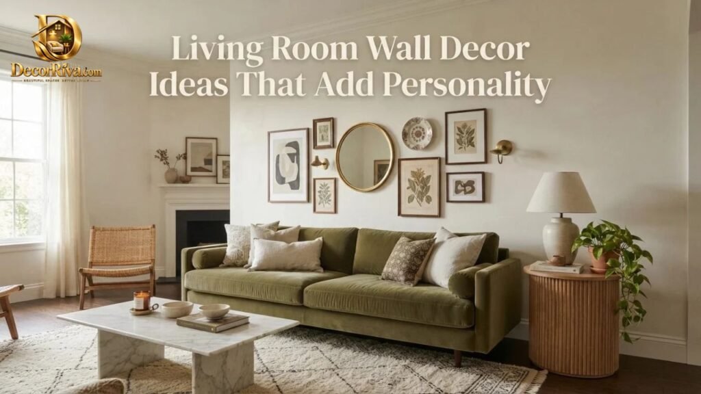 Living Room Wall Decor Ideas That Add Personality