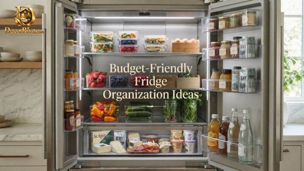 Budget-Friendly Fridge Organization Ideas
