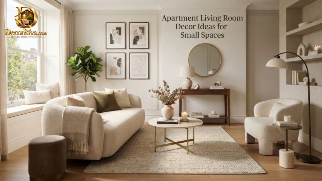 Apartment Living Room Decor Ideas for Small Spaces