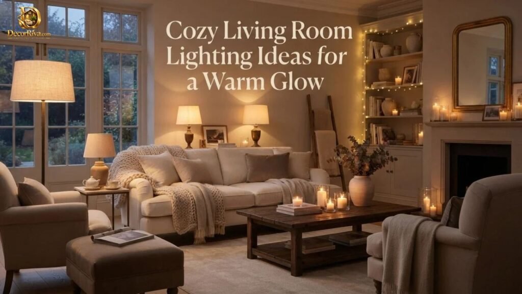 Cozy Living Room Lighting Ideas for a Warm Glow