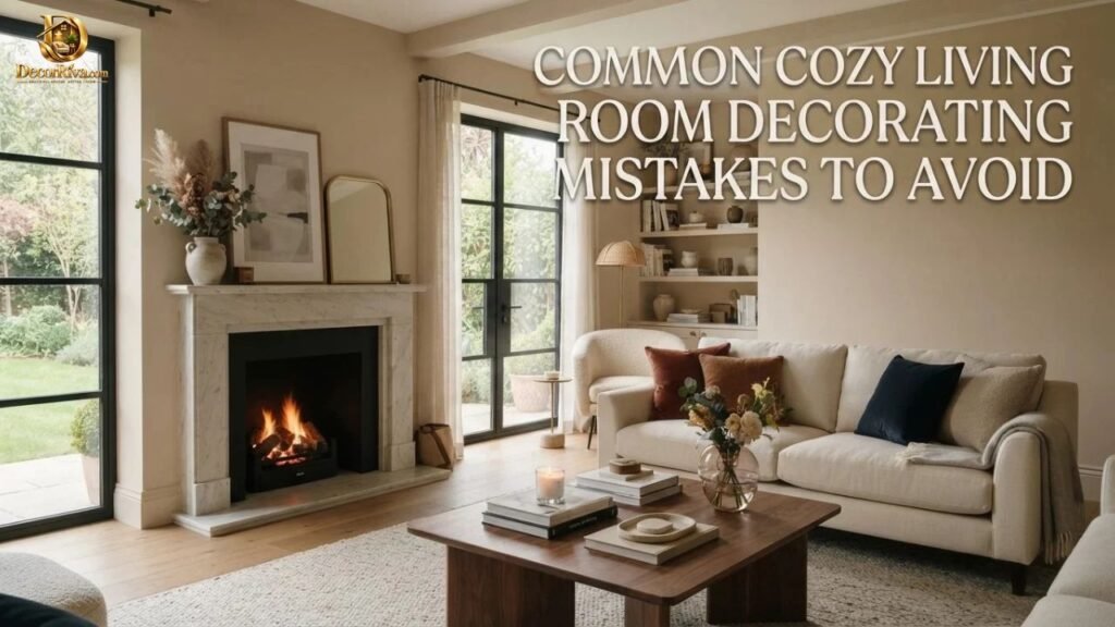 Common Cozy Living Room Decorating Mistakes to Avoid