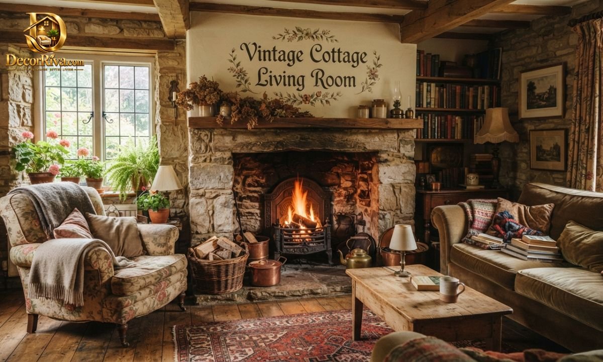 Vintage Cottage Living Room
