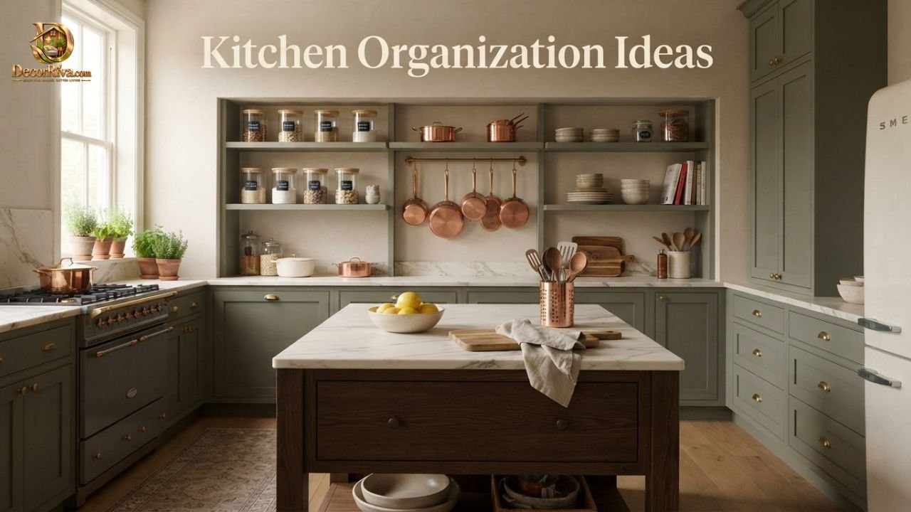Kitchen Organization Ideas