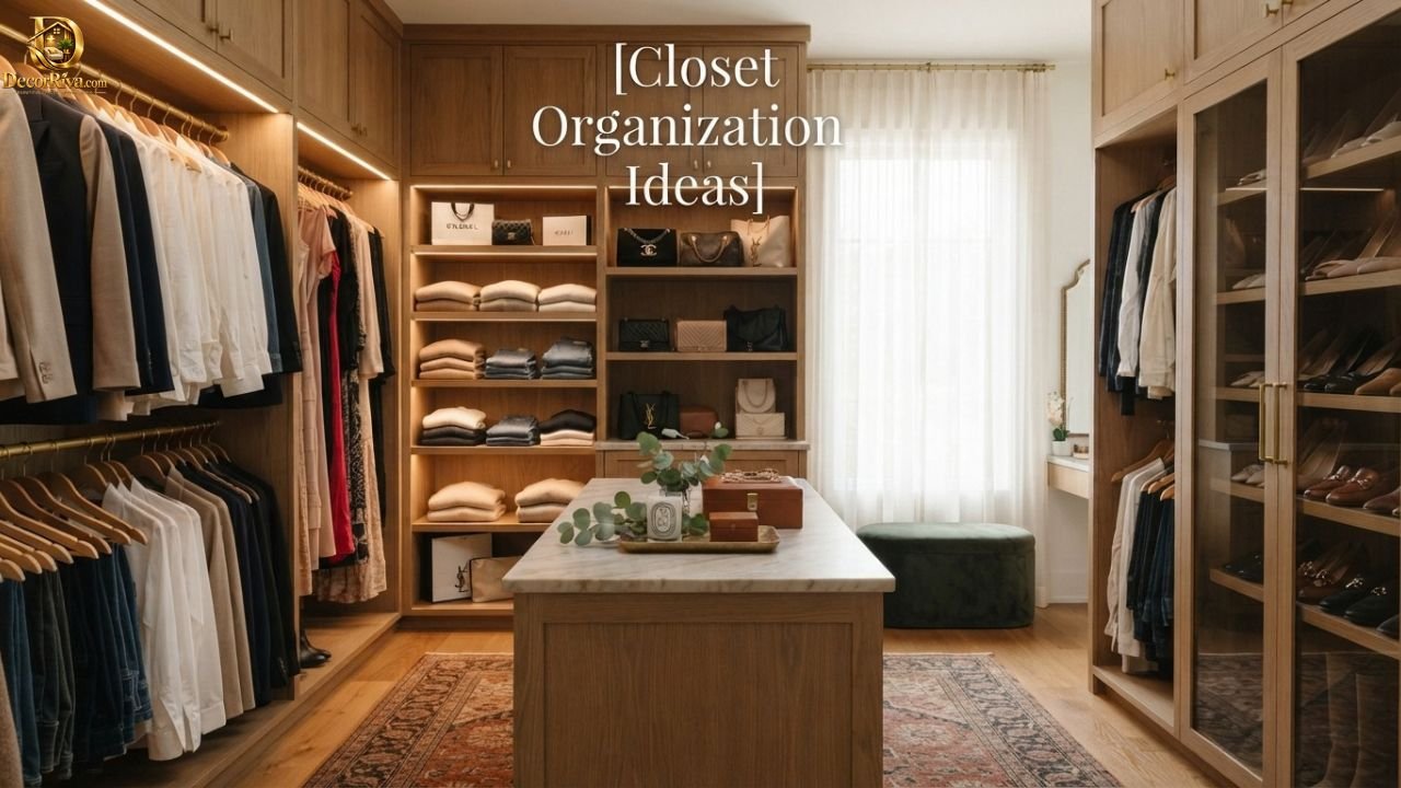Closet Organization Ideas