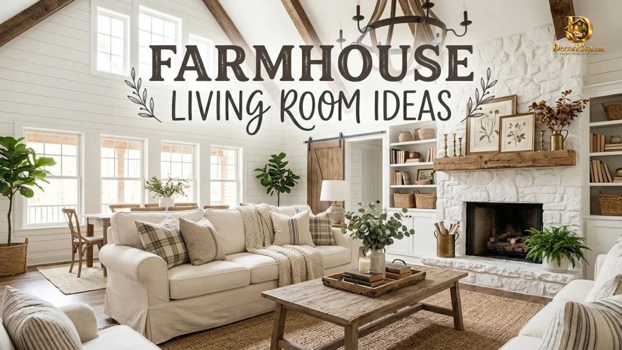 Farmhouse Living Room Ideas